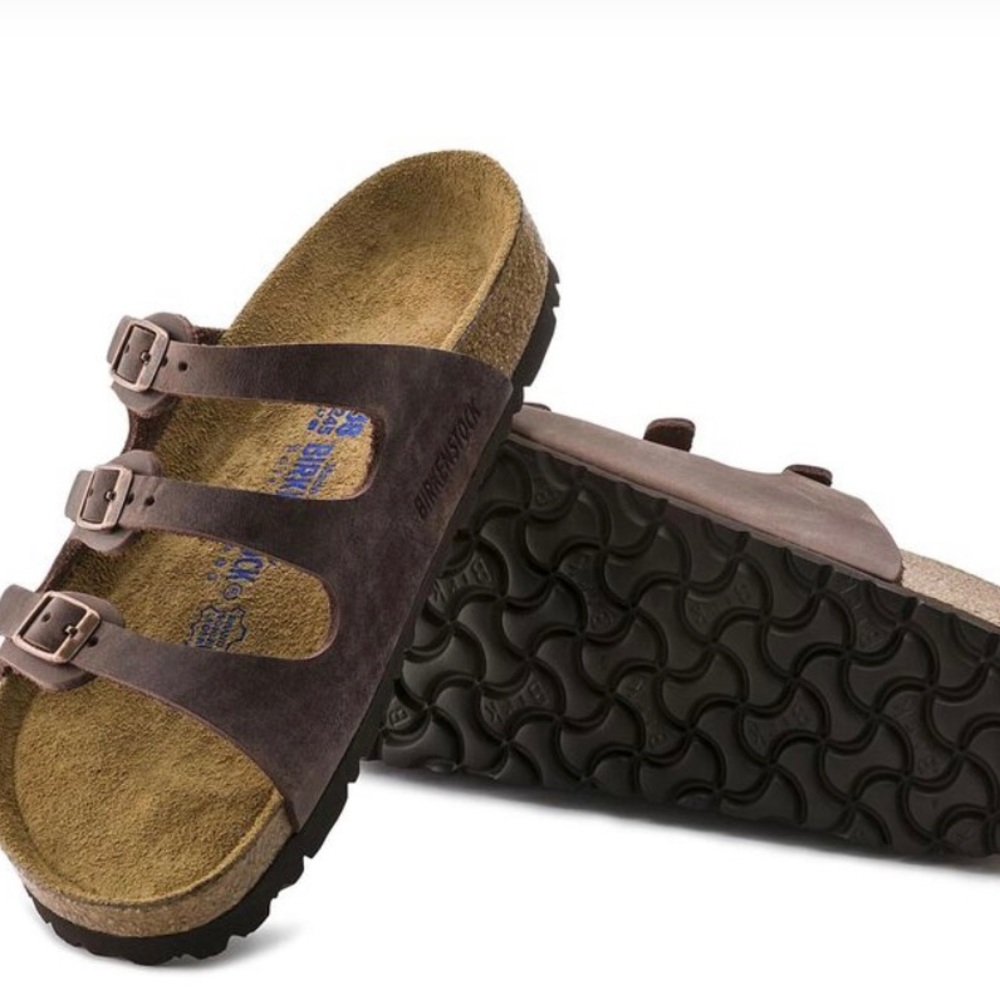 Birkenstock Florida Oiled Leather Soft Footbed